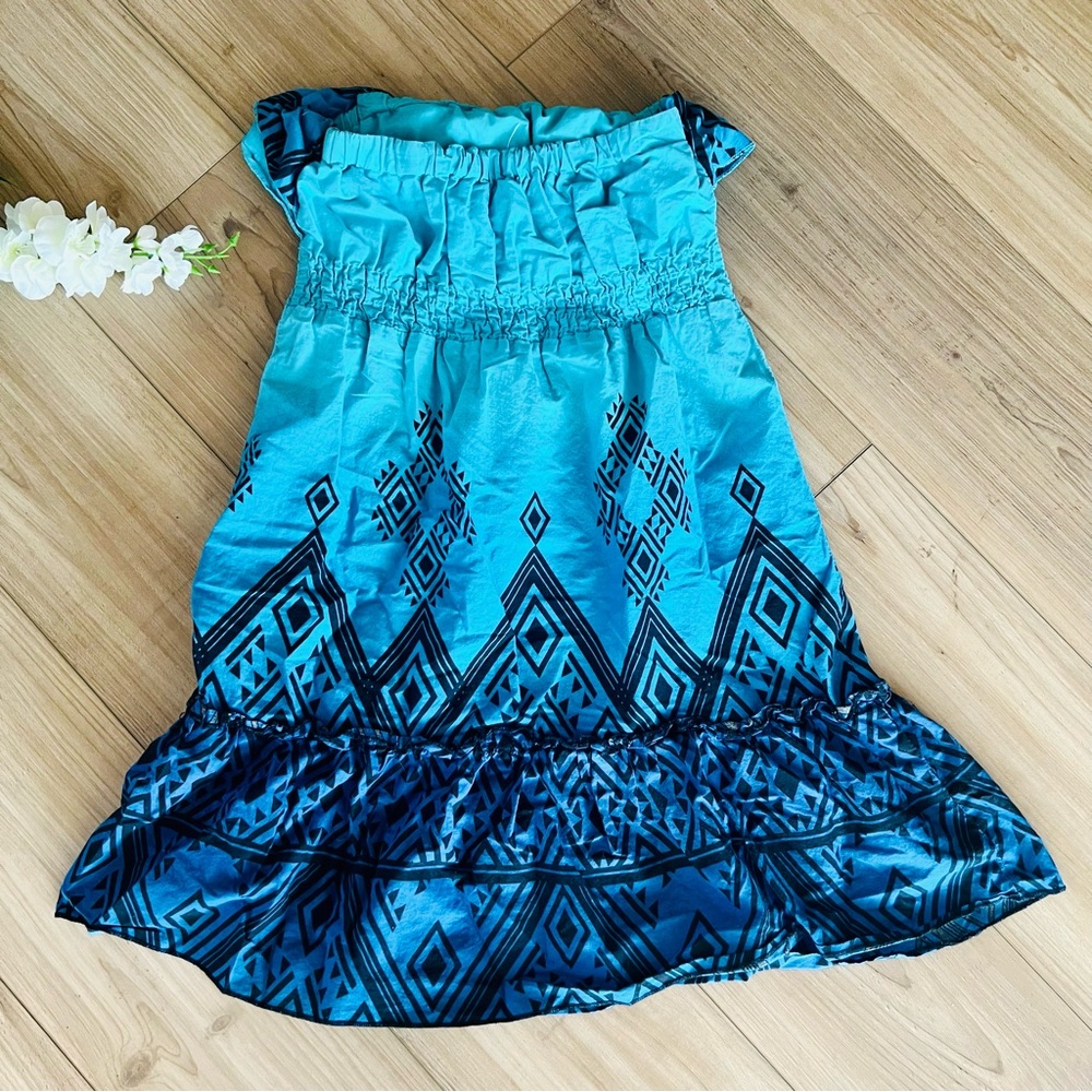 OP Aztec Print Mini Dress - Picture 3 of 4